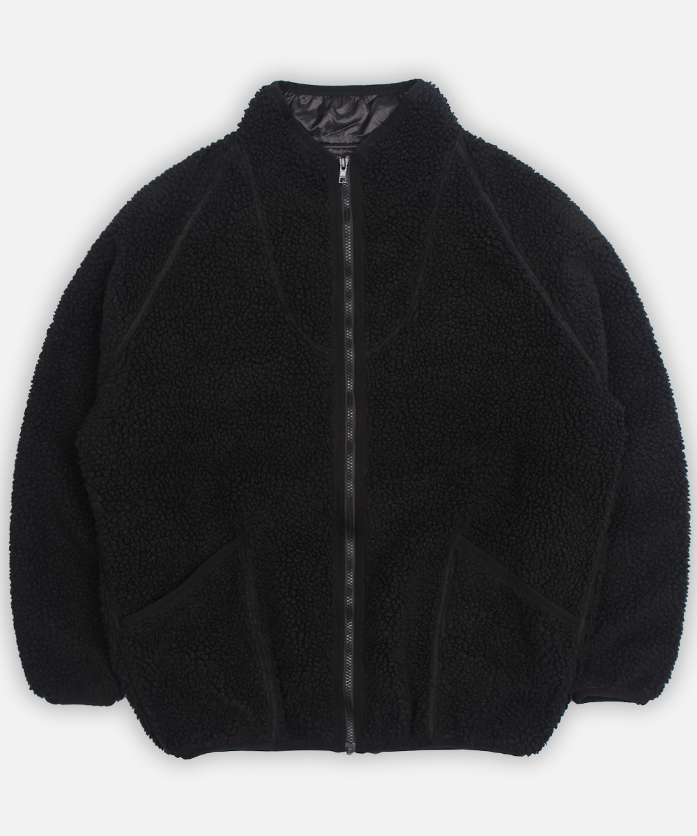 everyone optimai jacket ブラック×ネイビー Lサイズ